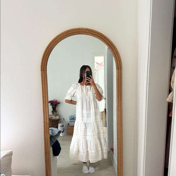 christy dawn The Shaina Dress pearl *hemmed - Picture 2 of 5